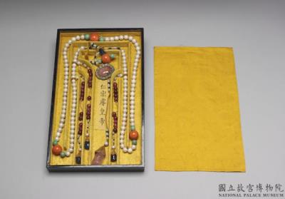 图片[3]-Court beads of freshwater pearls, Jiaqing reign (1796-1820), Qing dynasty-China Archive